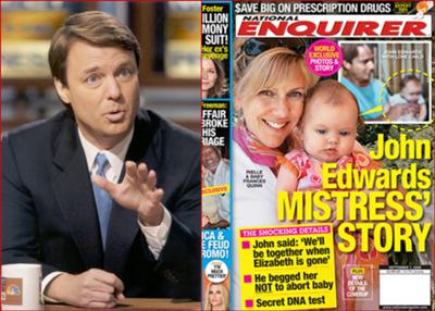 John Edwards Admits Love Child